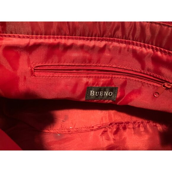 Red patent embossed faux crocodile large purse - Picture 5 of 7